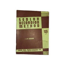 Partituras de música Sedlon Accordeon Method livro 3-A por J H Sedlon 1950 comprar usado  Enviando para Brazil
