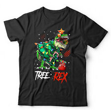 Camiseta Tree Rex unissex e infantil dinossauro Natal engraçado Natal festivo tiranossauro comprar usado  Enviando para Brazil