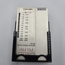 Usado, Walkman TOSHIBA Pocket Radio RP-S9 Japão AM/FM estéreo/mono testado e funcionando  comprar usado  Enviando para Brazil