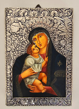 Icona sacra madonna usato  Italia