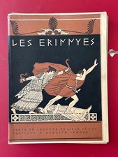 Livre erinnyes auguste d'occasion  Pont-l'Abbé
