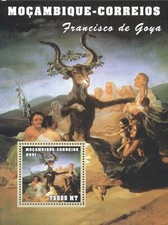 Arte goya mozambico usato  Spedire a Italy