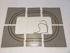 Tyco HO Trolley Street Car Track, 4 seções curvas e 2 retas para fazer um oval, usado comprar usado  Enviando para Brazil