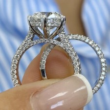 3.98 tcw round for sale  Bellmore