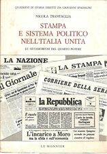 Stampa sistema politico usato  Pistoia