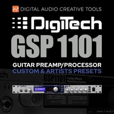 Biblioteca de modelagem de amplificador e predefinições FX Digitech GSP1101 comprar usado  Enviando para Brazil