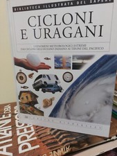Cicloni uragani. biblioteca usato  Pescia