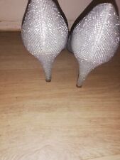 Prom silver sparkly for sale  ALFRETON
