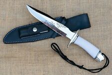 Coltello bowie personalizzato usato  Spedire a Italy