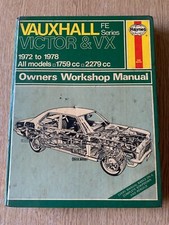 Vauxhall victor haynes for sale  NOTTINGHAM