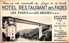 Ancizes hotel restaurant d'occasion  France