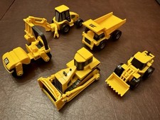 Usado, Veículos de construção 5 CAT Caterpillar 3,5" caminhão plástico escavadeira rolo etc comprar usado  Enviando para Brazil