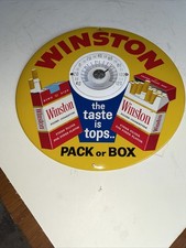 Round winston cigarette for sale  Saint Paul