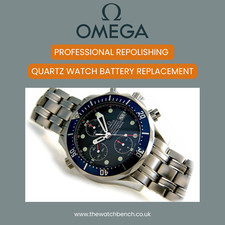 Omega battery polishing for sale  NESTON