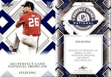 Felix ong rookie for sale  Newton Falls