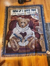 Boyds bears throw for sale  Midlothian