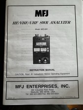 Mfj 259b vhf for sale  Staten Island