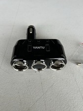 Adaptador divisor cargador coche YANTU B39 3 enchufes 12V-24V 2 puertos USB 100W nuevo segunda mano Adaptador divisor cargador coche YANTU B39 3 enchufes 12V-24V 2 puertos USB 100W nuevo segunda mano  Embacar hacia Mexico
