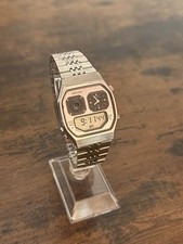 Relógio de pulso masculino vintage Seiko robô H239-5020 alarme quartzo digital, usado comprar usado  Enviando para Brazil