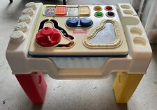 Mesa de atividades vintage RARA 1998 Fisher Price #71138 12 x 13” comprar usado  Enviando para Brazil