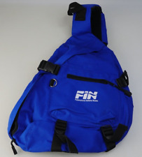 Zaino monospalla blu usato  Italia