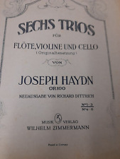 Haydn six trios for sale  RIPON