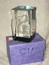 Crystal laser cut for sale  Durham