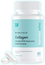 BETTERVITS COLLAGEN COMPLEX-60 CÁPSULAS - NOVO - ✅ VALIDADE 26/04 ✅ comprar usado  Enviando para Brazil