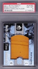 Usado, 2011 SP autêntico * Pop 1 * Carolina do Norte Basquete Piso Daugherty Autenticador de esportes profissionais 8 Jordan comprar usado  Enviando para Brazil