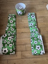 green football curtains for sale  REDDITCH