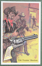 Usado, Cartão ilustrado Colt Frontier Revolver American West Sidearm comprar usado  Enviando para Brazil