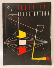 Technical Illustrations 1953 Graphic Arts Mechanical Drawing Illus. How-To Book comprar usado  Enviando para Brazil