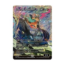 WOTC Aetherdrift Loot Pathfinder (Showcase) (Fracture Foil) (MR) (folha) quase perfeito comprar usado  Enviando para Brazil