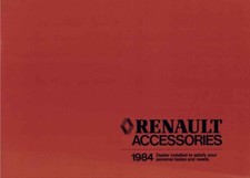 Brochure renault alliance d'occasion  Saône