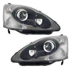 Zestaw reflektorów do Honda Civic VII 2003-2005 EU EP H1 HB3 halogen czarny na sprzedaż Zestaw reflektorów do Honda Civic VII 2003-2005 EU EP H1 HB3 halogen czarny na sprzedaż  Wysyłka do Poland
