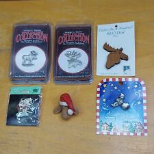 Lot moose pins for sale  York