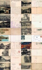 lotto cartoline paesaggistiche usato  Italia
