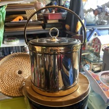 ice bucket gold black for sale  Cowpens