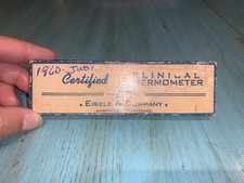 Termômetro clínico VINTAGE Eisele & Company completo na caixa original comprar usado  Enviando para Brazil
