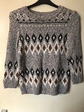 Womens knitted grey for sale  CARDIFF