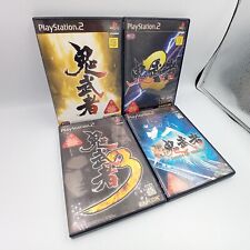 Usado, Onimusha 1 2 3 Dawn of Dreams Conjunto Lote 4 PS2 PlayStation 2 Japonês CIB Completo comprar usado  Enviando para Brazil