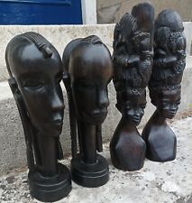 Carved ebony african for sale  Shipping to Ireland