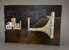 Dipinto 1973 metafisico usato  Torino
