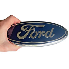 Emblema de sobreposição de logotipo azul escuro 9 polegadas Ford grade ou tampa da caçamba para caminhões comprar usado  Enviando para Brazil