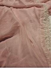 Rosa chiffon spitze gebraucht kaufen  Göttingen