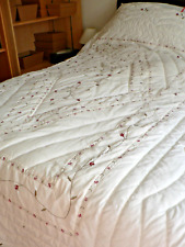 cotton bedspread quilt for sale  DEREHAM