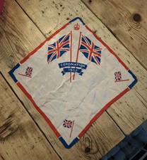 1937 coronation handkerchief for sale  MAIDSTONE