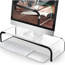 Suporte para monitor AboveTEK monitor grande riser 20 polegadas cristalino NOVO em caixa aberta comprar usado  Enviando para Brazil