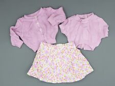 Conjunto de cardigã saia top American Girl 3 para boneca de 18"" kit Meet Outfit histórico comprar usado  Enviando para Brazil