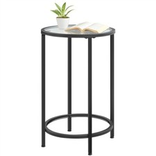 Glass side table for sale  IPSWICH